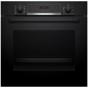 BOSCH Cuptor incorporabil Bosch HBA573BB1, Electric, Multifunctional, 71 l, Autocuratare pirolitica, AutoPilot 10, Afisaj digital, Clasa A, Negru