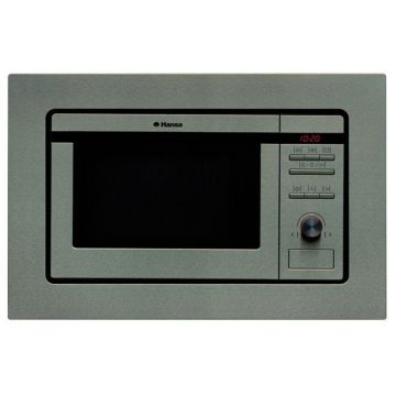 Cuptor cu microunde incorporabil Hansa AMM20BIH, 20 l, 800 W, Grill, Inox
