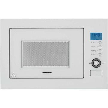 Cuptor cu microunde incorporabil Heinner HMW-25BIGWH, 25 l, 900 W