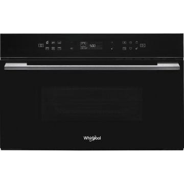 Cuptor cu microunde incorporabil Whirlpool W7 MD440 NB, 31 l, 800 W, Grill, Negru