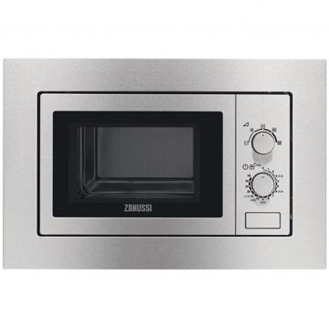 Cuptor cu microunde incorporabil Zanussi ZSM17100XA, 15 l, 700 W, Inox