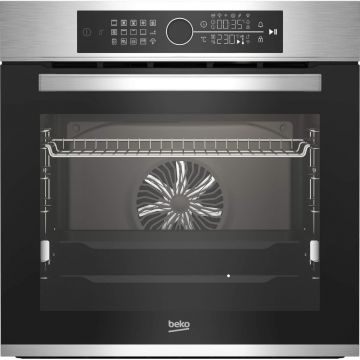 Cuptor incorporabil Beko BBIM12400XCS, 72 l, Electric, 3D Cooking, Autocuratare catalitica, SteamShine Cleaning, Soft Close, AeroPerfect, Recylcled Net, Clasa A+