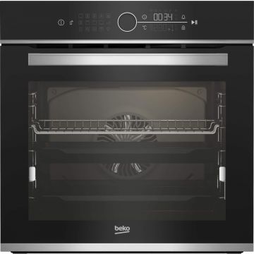 Cuptor incorporabil BEKO BBIM13400XCS, 72 L, Electric, Autocuratare Catalitica, AeroPerfect, SoftClose, Grill, Clasa A+