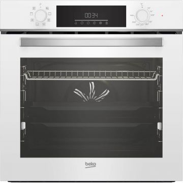 Cuptor incorporabil Beko BBIM14300WMS, Electric, 72 l, Autocuratare catalitica, SteamShine Cleaning, SoftClose, Clasa A