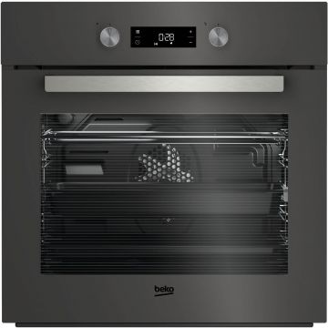 Cuptor incorporabil Beko BIM24301ZGCS, Multifunctional, 71 l, Clasa A, Zara Grey