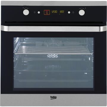 Cuptor incorporabil Beko OIE25502X, Electric, Multifunctional, 71 l, Clasa A, Inox