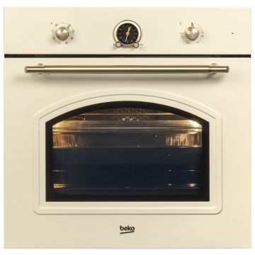 Cuptor incorporabil Beko OIM27201C, Multifunctional, 71 l, Clasa A, Rustic Traditional