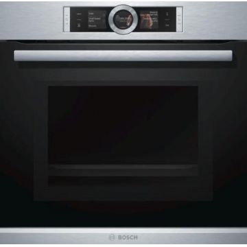 Cuptor incorporabil Bosch HMG636RS1, 900W, Led, (Inox)