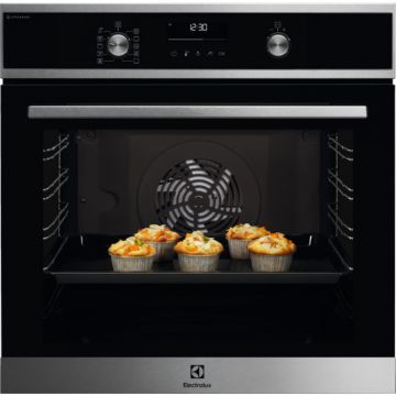 Cuptor incorporabil Electrolux EOD6C77WX, Electric, 72 l, Grill, SteamBake, Autocuratare catalitica, Clasa A+