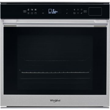 Cuptor incorporabil Whirlpool W7 OS4 4S1 P, Electric, 73 l, Soft-Closing, SteamSense, Clasa A+