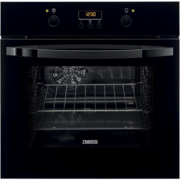 Cuptor incorporabil Zanussi ZOB35702BV, Electric, Grill, 56 l, Multifunctional, Clasa A