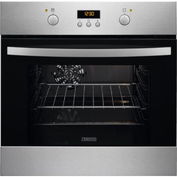 Cuptor incorporabil Zanussi ZOB35702XV, Electric, Grill, 56 l, Multifunctional, Clasa A