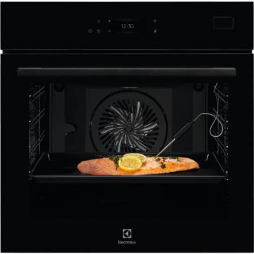 Electrolux Cuptor incorporabil, Electrolux, EOB8S39WZ, 21 functii, steam-boost, conectivitate wi-fi, 225 retete predefinite, grill, 70l, clasa A++, negru