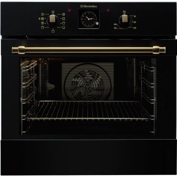 Electrolux Cuptor incorporabil traditional Electrolux EOB3400BOR, Electric, Grill, Clasa A, Negru