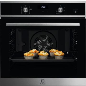 Electrolux Electrolux EOD5H70X Cuptor incorporabil, 72L, Functie abur, Multifunctional, Display LED, AquaClean, Clasa energetica A, Inox