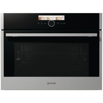 Gorenje Cuptor incorporabil Gorenje BCM598S18X, Electric, 3000 W, Multifunctional, 12 functii, 50 L, Inox