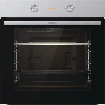Gorenje Cuptor Incorporabil GORENJE BO6712E02XK, Electric, Autocuratare AquaClean, 84 l, Clasa A, Negru-Inox