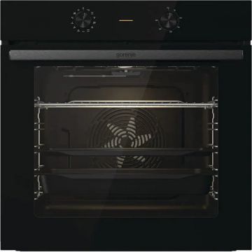 Gorenje Cuptor Incorporabil GORENJE BO6717E03BG, Electric, Autocuratare Hidrolitica, 77 l, Clasa A, Negru