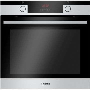 hansa Cuptor incorporabil Hansa BOEIS694097, 77 l, 11 functii, Grill, Timer electronic, Clasa A, Inox