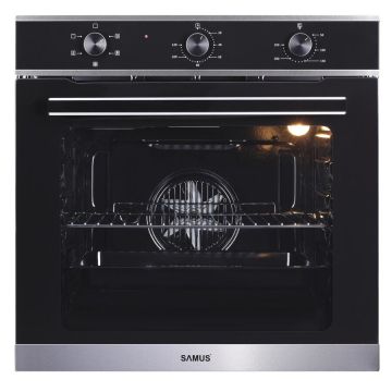 Samus Cuptor incorporabil Samus SC623GX5 , electric, 75 l, Clasa A, Negru