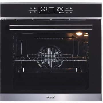 Samus Cuptor incorporabil Samus SC627GDX10 , 75 l, 2000W, Negru