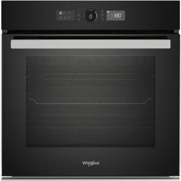 Whirlpool Cuptor incorporabil Whirlpool AKZ994840NB, Electric, 73 l, Autocuratare piroliza, Tehnologia Al 6-lea Simt cu retete presesate, Display Touch Control, Clasa A+, Negru