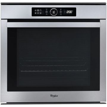 Whirlpool Cuptor incorporabil Whirlpool AKZM 8480 IX, Electric, 73 l, Autocuratare Pirolitica, 6th Sense, Ready2Cook, Grill, Clasa A+, Inox