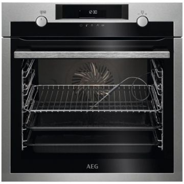 AEG Cuptor incorporabil AEG BCE558370M, Electric, Multifunctional, 71l, Clasa A+, SteamBake, Wi-Fi, Autocuratare catalitica, Inox antiamprenta