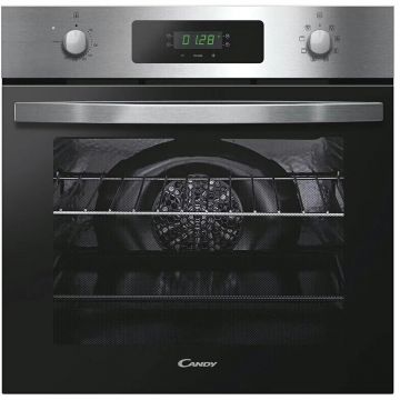 CANDY Cuptor electric multifuncțional Candy FIDCX605, 60 cm, 65 l, Clasa energetică A+, 8 programe gatit, cronometru LED programabil, iluminare interioară , Oțel inoxidabil
