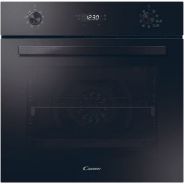 CANDY Cuptor incorporabil Candy FMBC P996S E0, Electric, 70 l, Autocuratare pirolitica, Steam, Conectivitate WiFi/ hOn app, Display touch control, Soft close, Clasa A, Negru