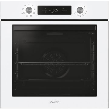 CANDY Cuptor incorporabil Candy Titanium CA6 NP3T2HTW, Electric, 78 litri, Curatare Hidrolitica, mod gatire: convectie + ventilare aer, 9 functii, Butoane Pushpull, Clasa A+, Alb
