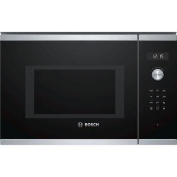 Cuptor cu microunde incorporabil Bosch BEL554MS0, 25 l, Grill, 1200W (Negru)