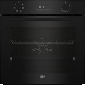 Cuptor incorporabil Beko BCBIE17300KSB, 72 l, Clasa A+, Grill, Timer, AEROPerfect, Negru