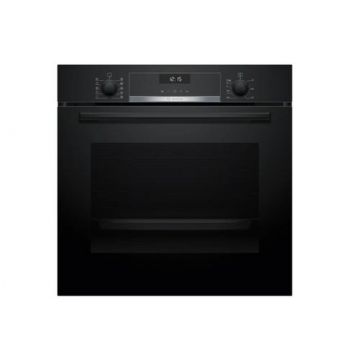 Cuptor incorporabil BOSCH HBG537FB3, Electric, 71 l, Clasa A+, 3400 W, Grill, Ventilator, EcoClean, Curatare Hidrolitica (Negru)