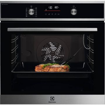 Cuptor incorporabil Electrolux EOD6C77X, Electric, 72 L, Grill, Autocuratare catalitica, SteamBake, Clasa A+, Culoare Inox