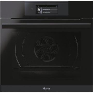 Cuptor incorporabil Haier HWO60SM6T5BH, Electric, 70 L, Autocuratare catalitica, Conectivitate Wi-fi, interfata I-Touch, Ghidaj telescopic, Softclose (Negru)
