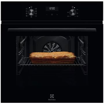 Electrolux Cuptor incorporabil Electrolux, Electric, 65 l, Timer, Grill, Clasa A, Sticla neagra