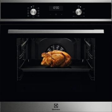 Electrolux Cuptor incorporabil Electrolux EOD5H70BX, Electric, 65 l, AquaClean, 10 functii, SteamBake, Grill, Clasa A, Inox
