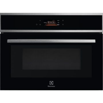 Electrolux Cuptor incorporabil, Electrolux EVM8E08X, 42L Cupor cu microunde, negru