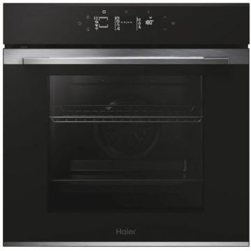 HAIER Cuptor incorporabil Haier H6 ID25G3YTX, 78 l, Pirolitic + Hidrolitic, 19 functii, WiFi, Air Fry, Clasa A++, Inox