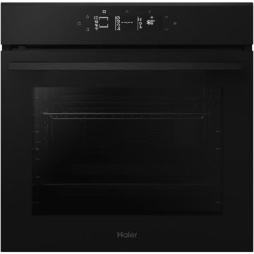 HAIER Cuptor incorporabil Haier H6 ID46G3HTB, Electric, 78 l, 18 functii, Wi-Fi, Curatare Hidrolitica, Softclose&Softopen, Click&Clean, Clasa A++, Negru