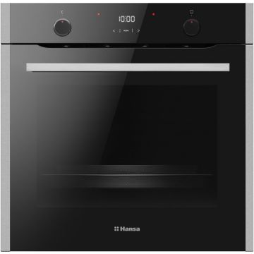 hansa Cuptor incorporabil Hansa CDA BOES68471, 77 l, Autocuratare Catalitica, 10 functii, Touch buttons + knobs, Clasa A, Inox