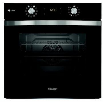 INDESIT Cuptor electric Indesit IFWS 4841 JH BL oven,71 l, Clasa  A+,  Negru