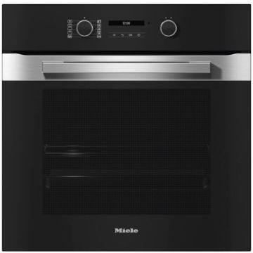 Miele Cuptor incorporabil Miele H 2861 B CleanSteel, Electric, 76 l, PerfectClean, EasyControl Plus, WiFi Miele@home, Grill, Clasa A+, Negru/Inox