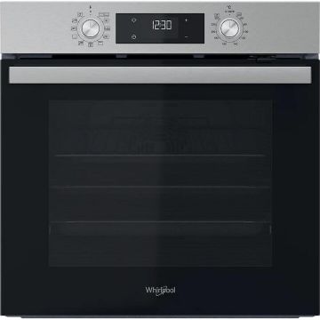 Whirlpool Cuptor incorporabil Whirlpool OMR58HU1X, Clasa A+, Capacitate 71 l, Cook3, Maxi Cooking, Pizza, Smart Clean, Inox/Negru