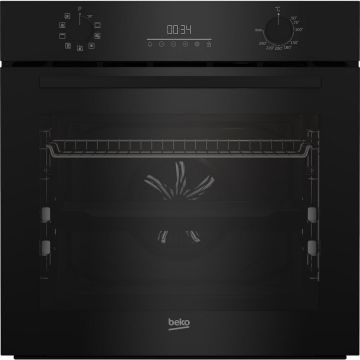 Beko Cuptor electric incorporabil Beko  BCBIM17300KSBMPB, putere 3300 W, 72 L, clasa A+, 9 functii, Negru