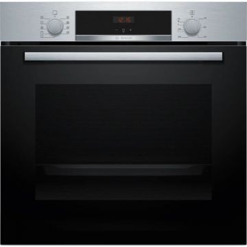 BOSCH Cuptor incorporabil Bosch Serie 4 HBA514BS3, 71 L, 3400 W, Negru-Otel inoxidabil