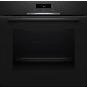 BOSCH Cuptor incorporabil Bosch Serie 4 HQG572EB3, electric, capacitate 71 L, 3600 W, 8 functii, Negru