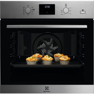 Electrolux Cuptor incorporabil Electrolux EOD3H50TX, Electric, 72l, Grill, Timer, SteamBake, Even Cooking, Multilevel Cooking, PlusSteam, Grill Turbo, Clasa A, Inox antiamprenta