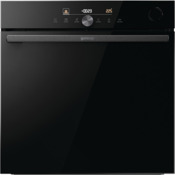 Gorenje Cuptor incorporabil Gorenje BSA6747DGWI, 77l, 3500 W, SteamAssist, HomeMadePlus, GentleOpen, Clasa A+, Negru
